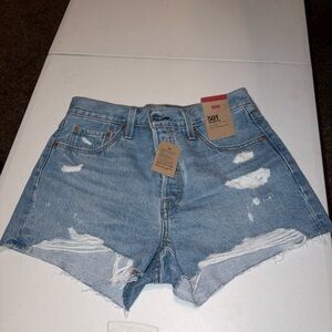 Levi's 501 North Beach Noise Women's Denim Shorts
